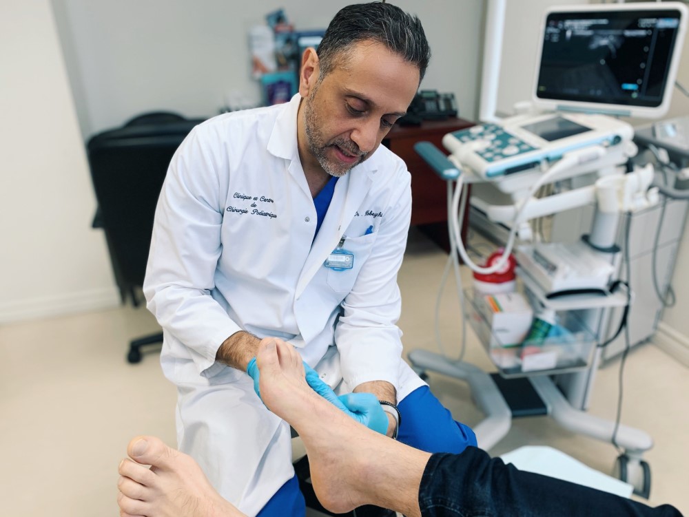 Consult with Dr Hobeychi, Podiatrist