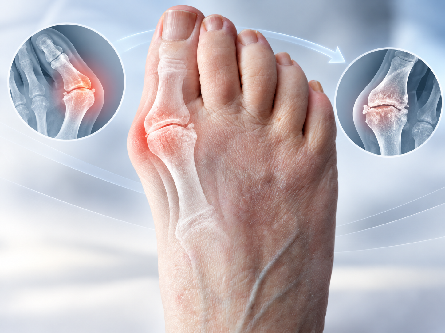 Hallux valgus et hallux rigidus: quand l’« oignon » s’accompagne d’arthrose